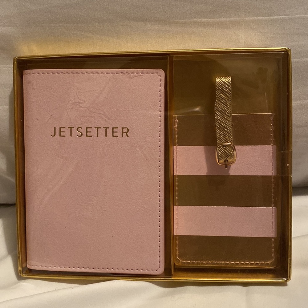 Travel Passport Luggage Tag Set